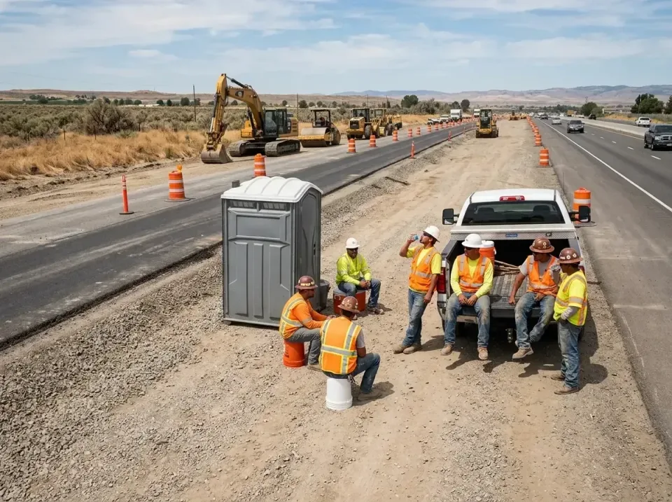 highway-road-construction-crew-007 — frequently asked questions, Porta Potty and Restroom Rentals in Wilburton, OK